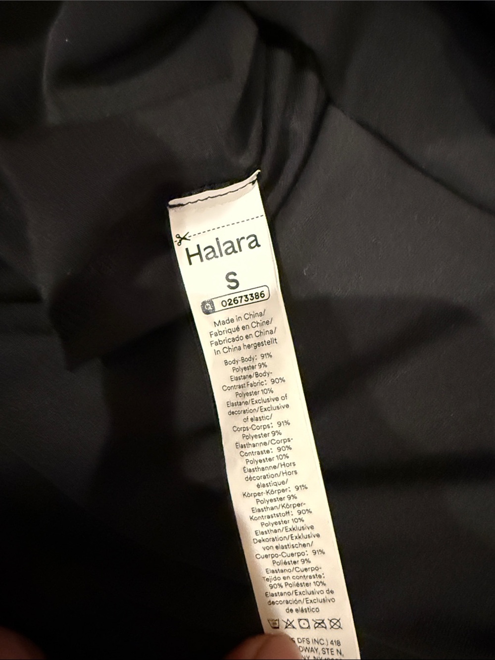 HALARA Black Racerback Performance Tank - Picture 8 of 8